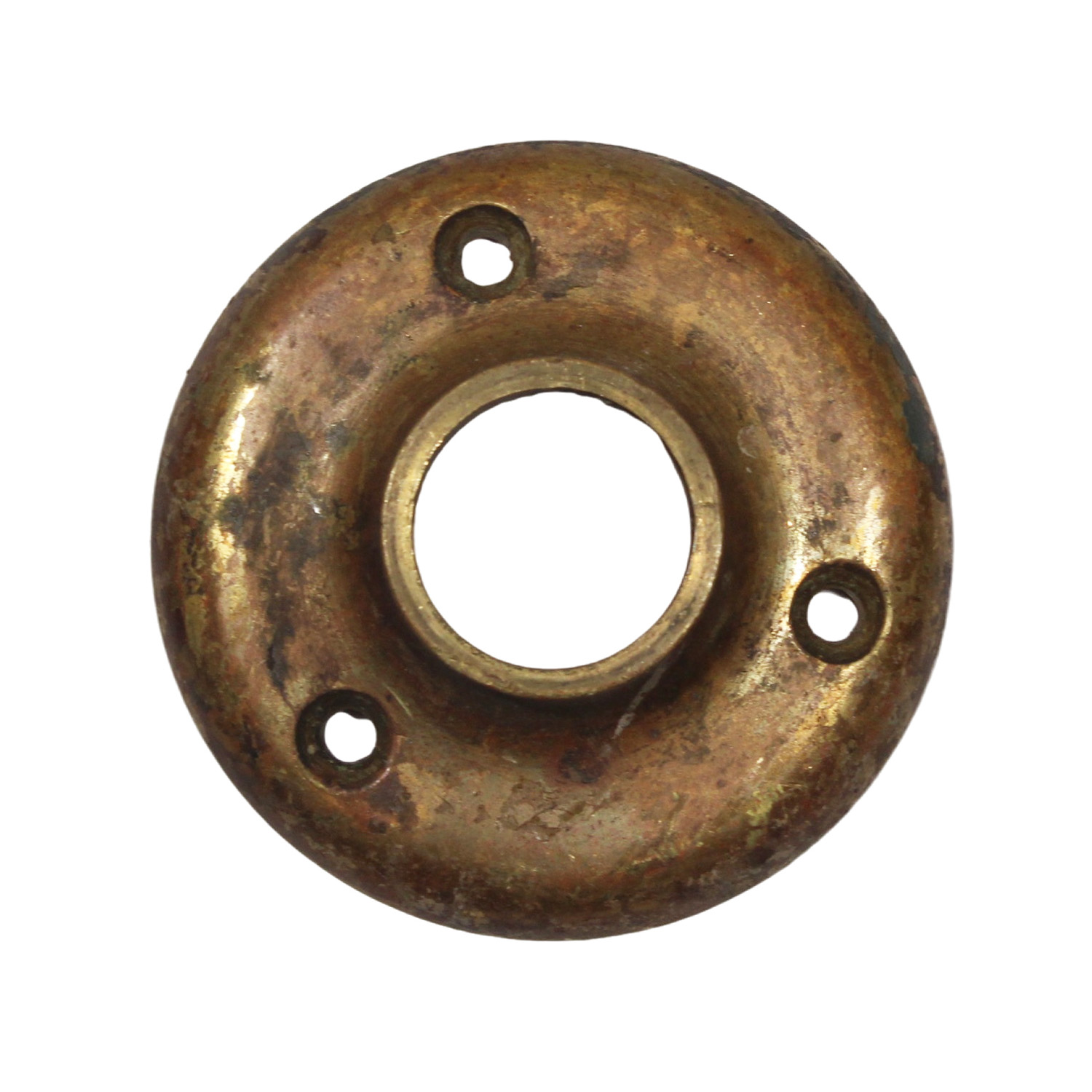 Cast Brass Doorknob Escutcheons, Antique Hardware