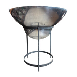 Substantial Midcentury Modern Vintage Planter with Stand, Hugh Acton Attributed