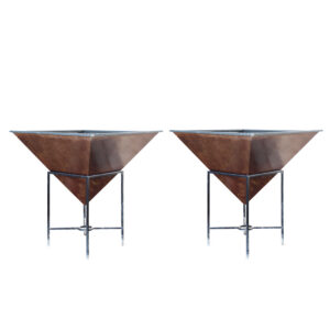 Matching Pairs of Vintage Planters