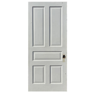 Salvaged 36” Five-Panel Solid Wood Door Salvaged 36” Five-Panel Solid Wood Door