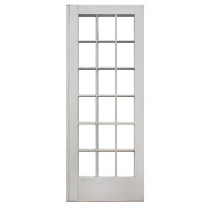 Antique 34″ Divided Light Door, Early 1900’s Antique 34″ Divided Light Door, Early 1900’s
