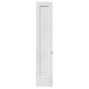 Narrow Antique 16” Single-Panel Solid Wood Door Narrow Antique 16” Single-Panel Solid Wood Door