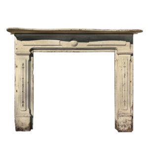Reclaimed Antique Fireplace Mantel, Early 1900s