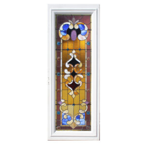 Antique American Stained Glass Window, Belle Meade Greenhouse