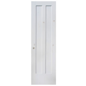 Reclaimed Solid Wood 24″ Door, Vertical Two-Panel