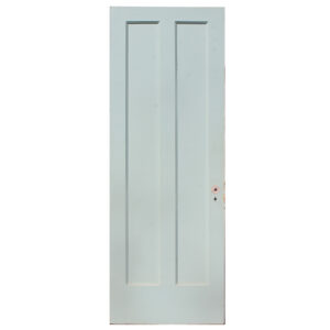 Salvaged Solid Wood 30″ Door, Vertical Two-Panel Salvaged Solid Wood 30″ Door, Vertical Two-Panel