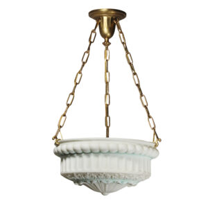 Antique Neoclassical Inverted Dome Chandelier, Early 1900’s