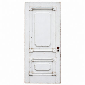 Reclaimed 34” Solid Wood Door with Decorative Trim Reclaimed 34” Solid Wood Door with Decorative Trim